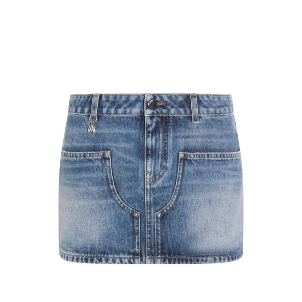 Amiri Blue Skirts - Pencil Skirts Women